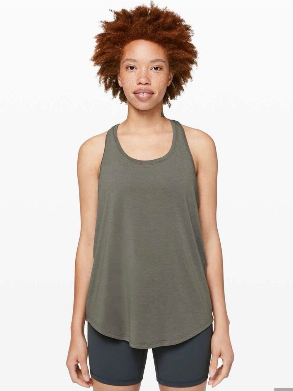 Lululemon Love Tank Gray Sage